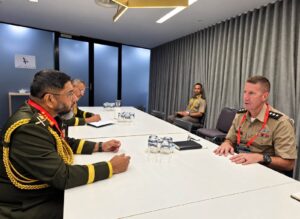 Army Chief Holds Bilateral Meetings with Senior Military Leaders of Australia and the United States