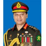 Army chief returns home