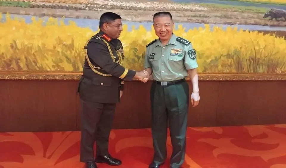 ISPR: Army chief returns home after China visit