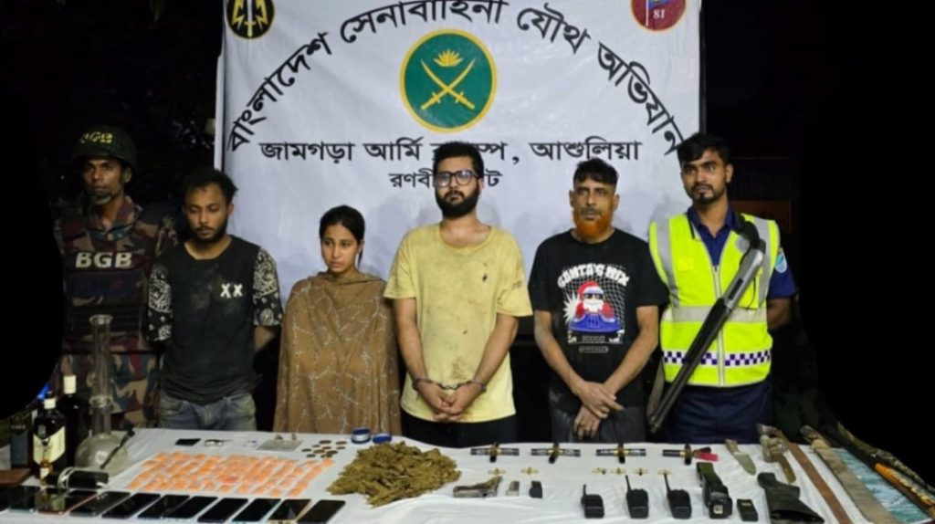 Actor A R Montu’s residence raided, 7 arrested with firearms, narcotics