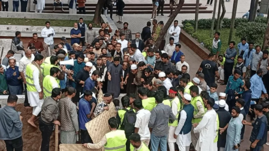 Osman Hadi laid to rest