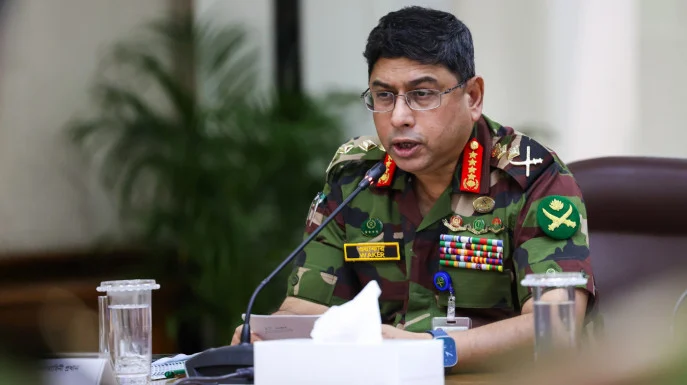 Army to return to barracks after new govt takes office: Army chief