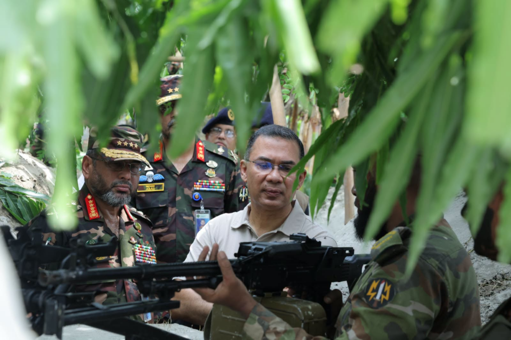 PM Tarique makes surprise visit to army field exercise