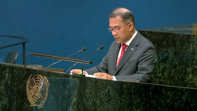 Only solution is safe return of Rohingyas to Myanmar: PM at UNGA
