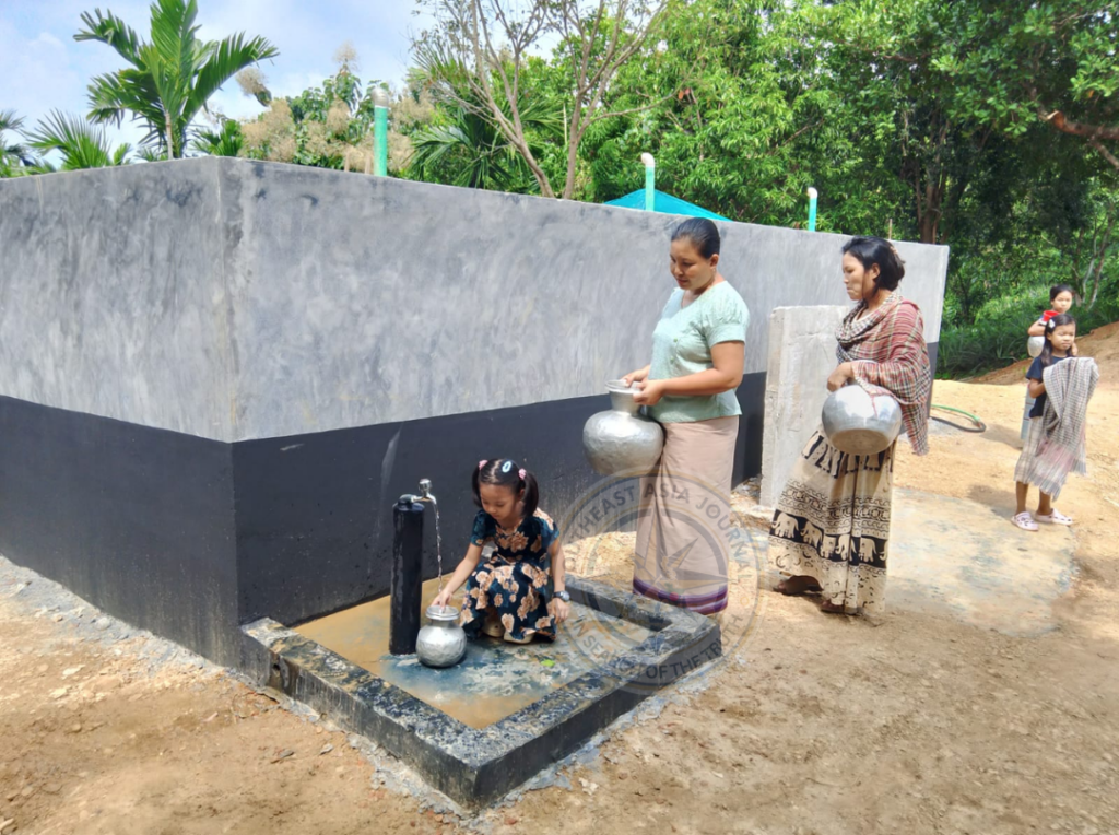 Bangladesh Army Builds 100,000-Liter Water Reservoir to End Long-Standing Water Crisis in Ruma’s Bethel Para