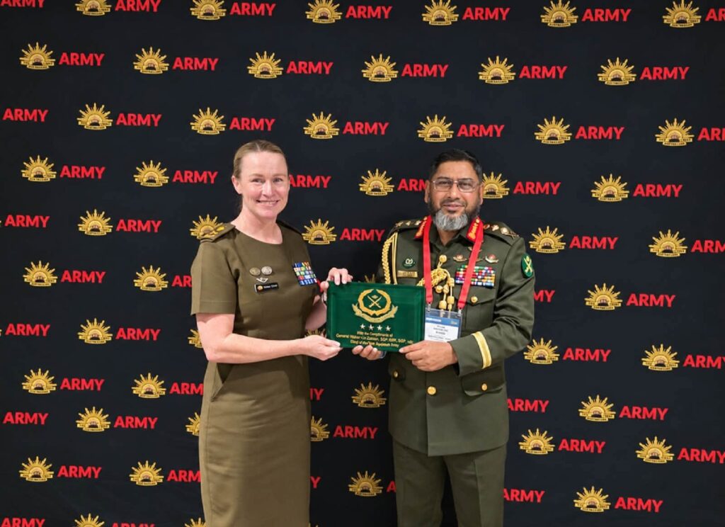 Army Chief Holds Bilateral Meetings with Senior Military Leaders of Australia and the United States